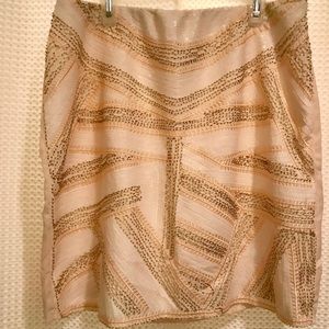 ✨2/$10 | NWOT Francesca’s Collections beaded skirt